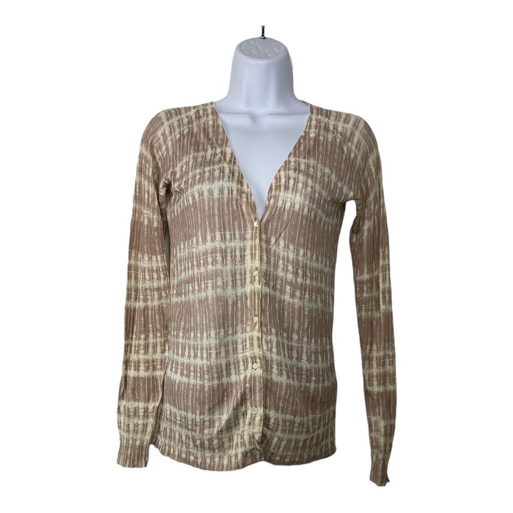 J. Crew Cardigan Womens‎ Small Silk & Linen Grudge Y2K Button Down